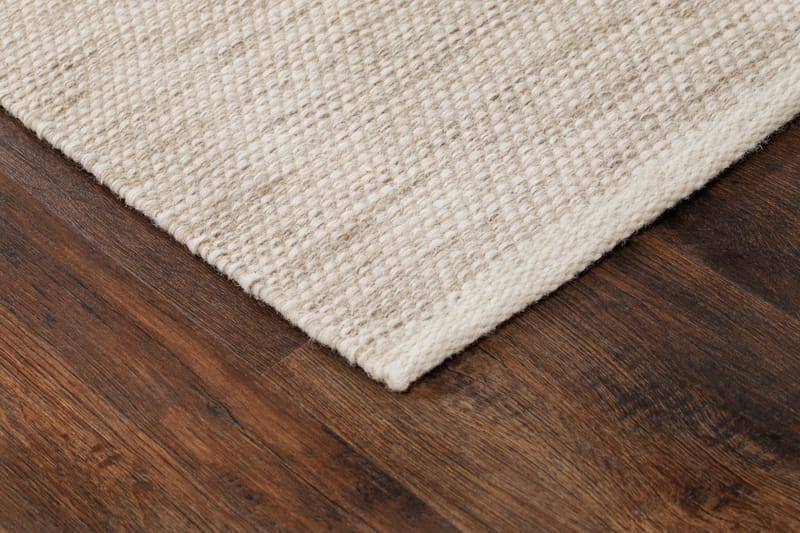 Visby Bomullsmatta 240x340 cm Rektangulär - Creme - Textil & mattor - Mattor - Modern matta - Bomullsmatta