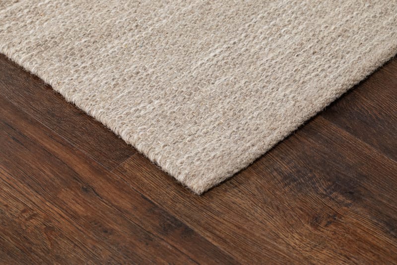Visby Bomullsmatta 240x340 cm Rektangulär - Linne - Textil & mattor - Mattor - Modern matta - Bomullsmatta