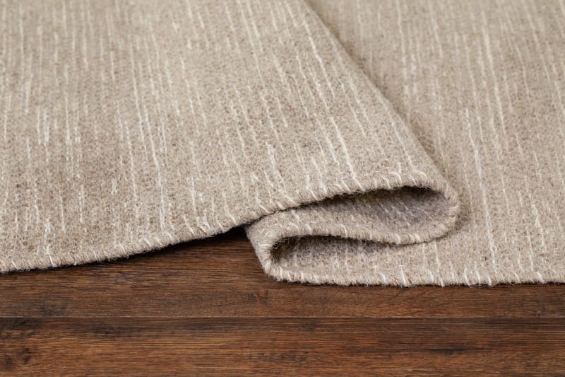 Visby Bomullsmatta 240x340 cm Rektangulär - Linne - Textil & mattor - Mattor - Modern matta - Bomullsmatta