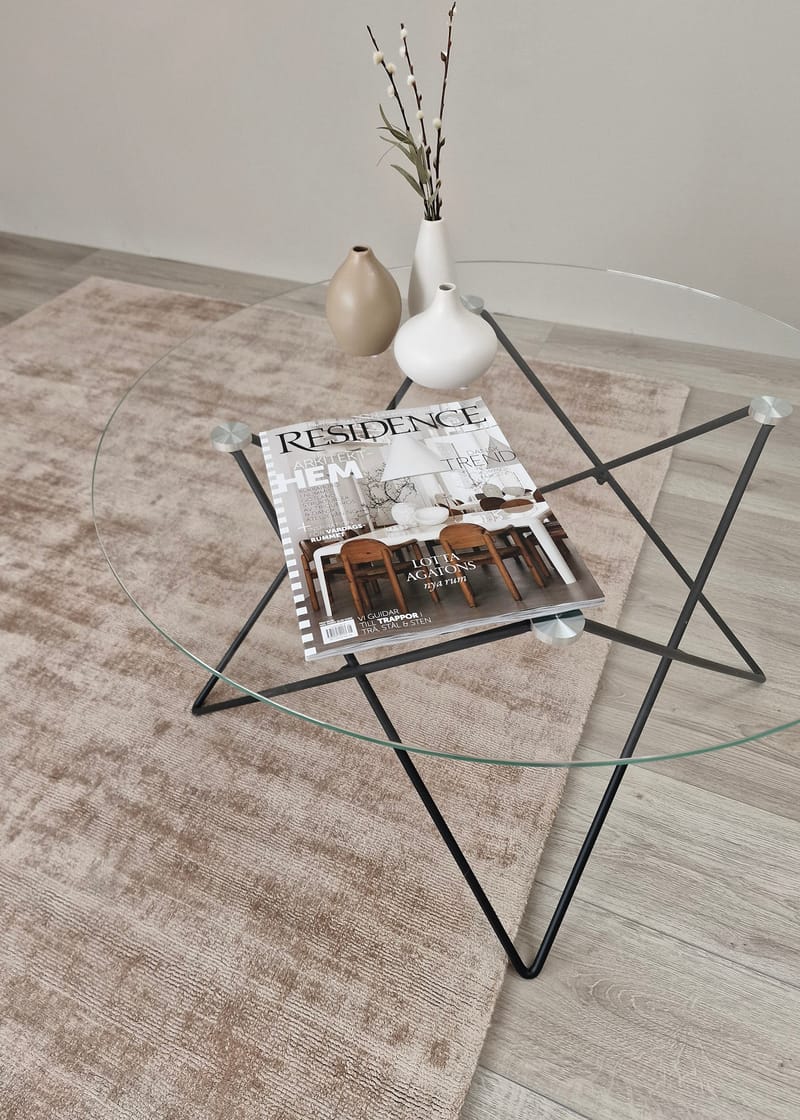 Tribeca Viskosmatta 200x300 cm Rektangulär - Linne - Textil & mattor - Mattor - Modern matta - Viskosmatta & konstsilkesmatta