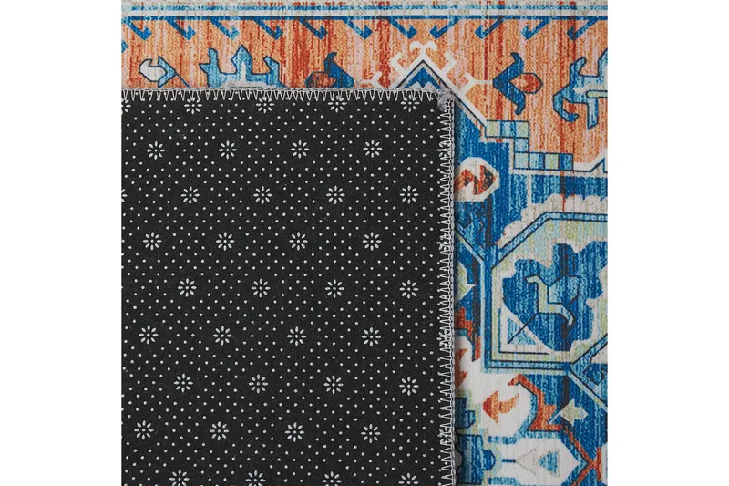 Ritapuram Ryamatta 60x200 cm - Blå - Textil & mattor - Mattor - Modern matta - Gångmattor
