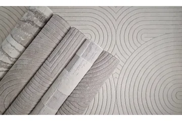 Bella Wiltonmatta 160x230 cm Rektangulär - Linne - Textil & mattor - Mattor - Modern matta - Friezematta