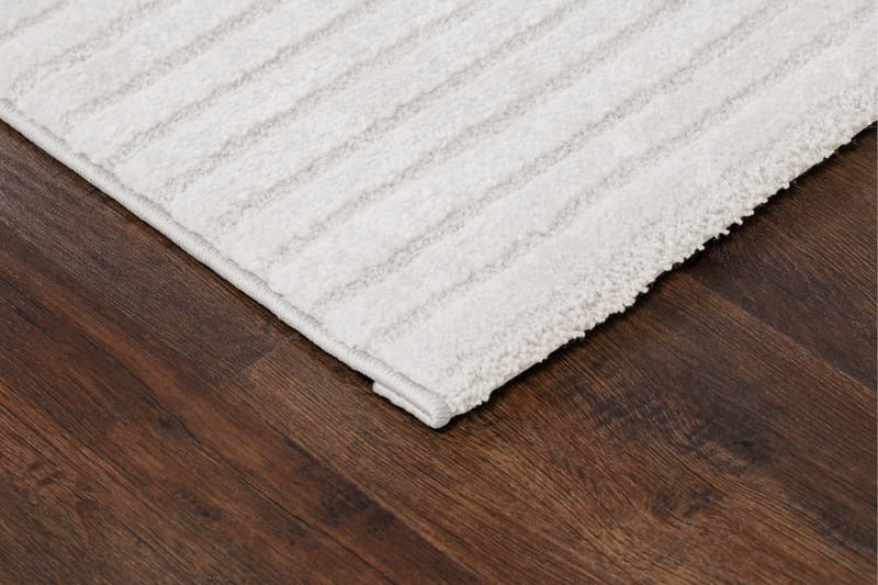 Bella Wiltonmatta 160x230 cm Rektangulär - Vit - Textil & mattor - Mattor - Modern matta - Friezematta