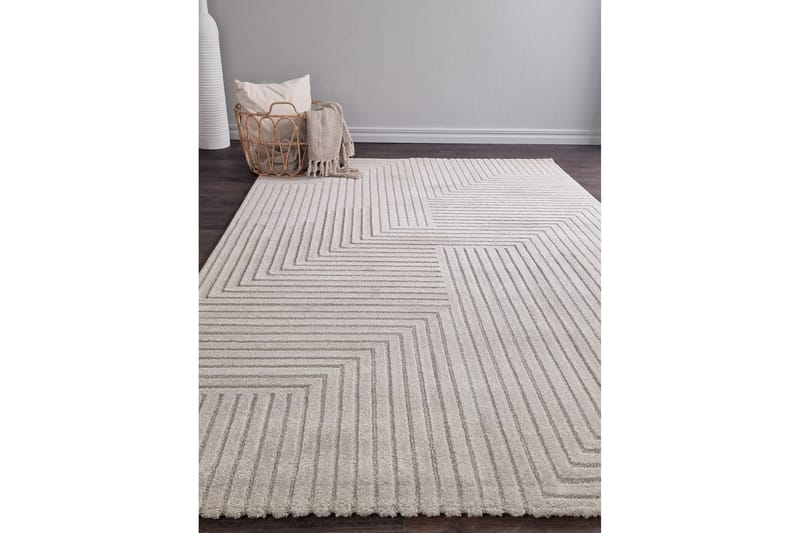 Bella Wiltonmatta 200x290 cm Rektangulär - Linne - Textil & mattor - Mattor - Modern matta - Friezematta