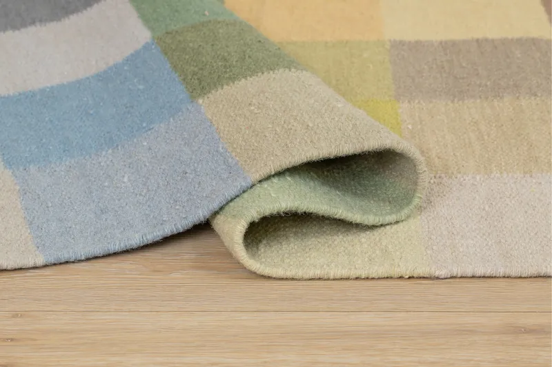 Riviera Ullmatta 140x200 cm Rektangulär - Flerfärgad - Textil & mattor - Mattor - Modern matta - Ullmatta