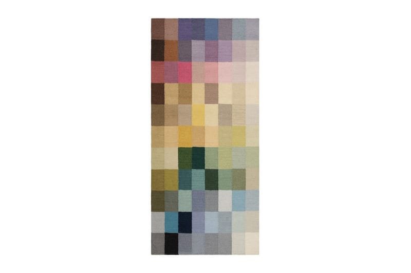 Riviera Ullmatta 80x240 cm Oval - Flerfärgad - Textil & mattor - Mattor - Modern matta - Ullmatta