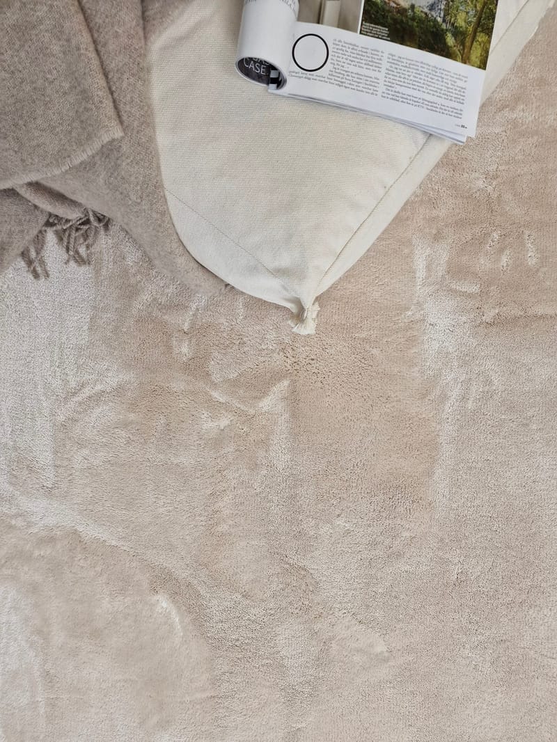 Cozy Ryamatta 110x160 cm Rektangulär - Natur - Textil & mattor - Mattor - Modern matta - Ryamatta & luggmatta