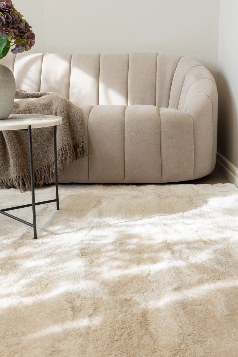 Cozy Ryamatta 133x190 cm Rektangulär - Natur - Textil & mattor - Mattor - Modern matta - Ryamatta & luggmatta