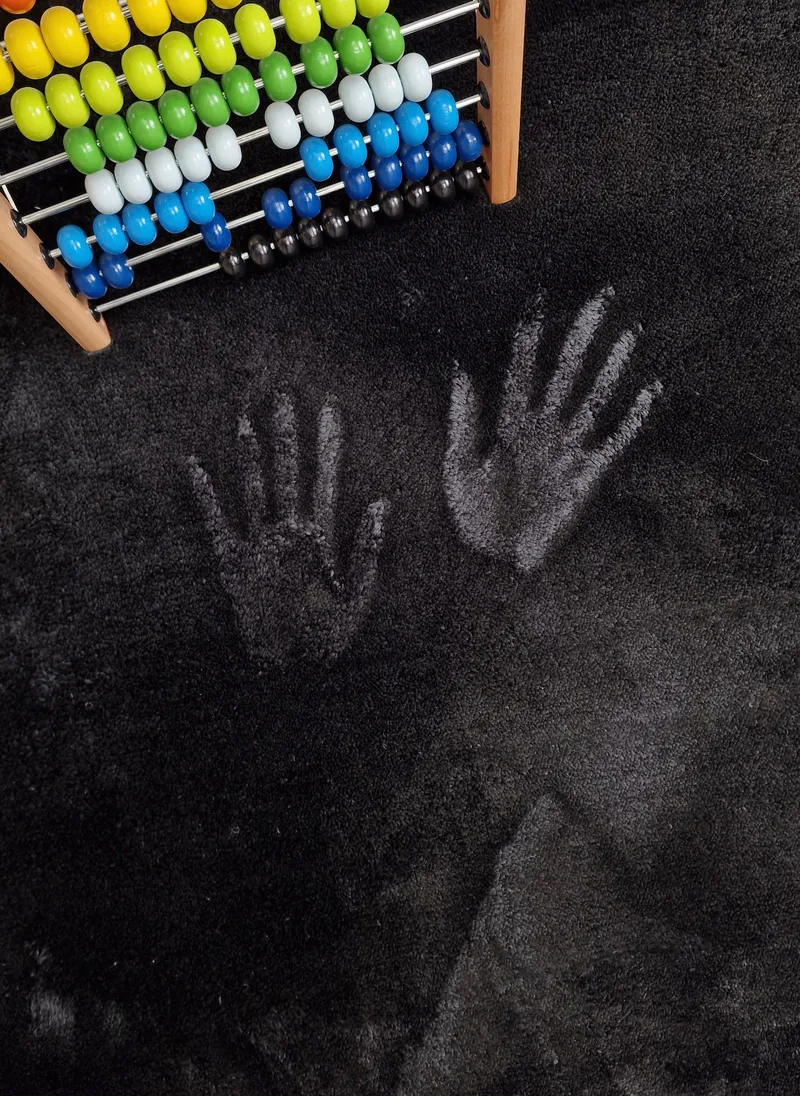 Cozy Ryamatta 133x190 cm Rektangulär - Svart - Textil & mattor - Mattor - Modern matta - Ryamatta & luggmatta