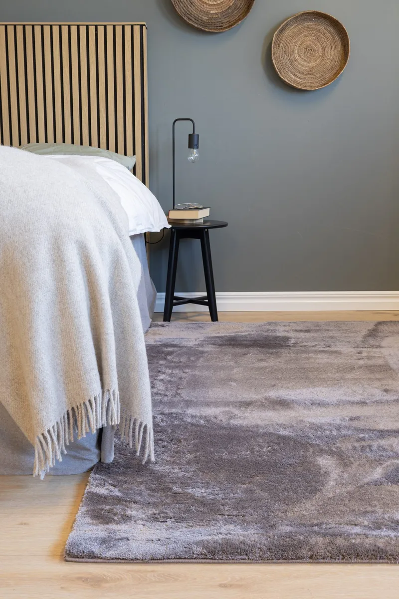 Cozy Ryamatta 200x290 cm Rektangulär - Grå - Textil & mattor - Mattor - Modern matta - Ryamatta & luggmatta