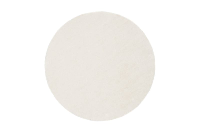 Feel Matta 240 Rund - Vit - Textil & mattor - Mattor - Modern matta - Ryamatta & luggmatta