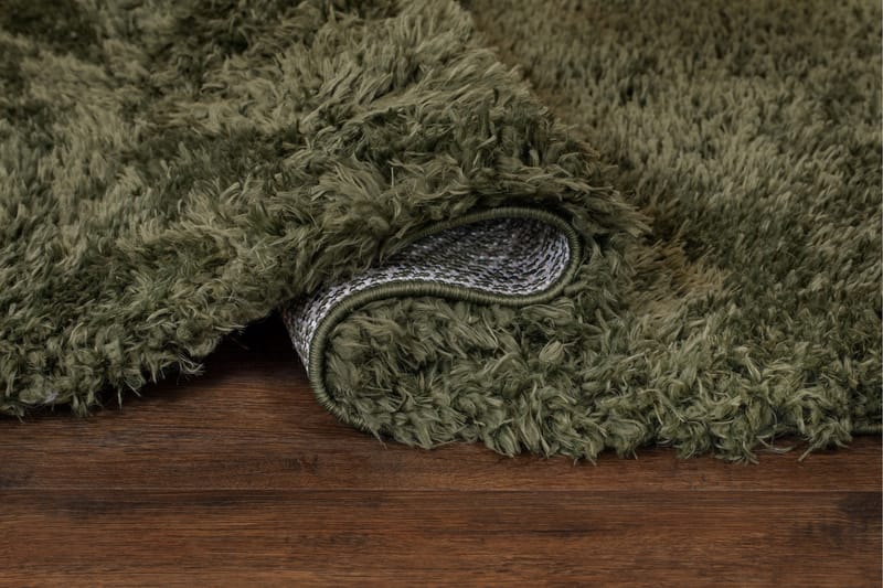 Floki Ryamatta 160x230 cm Rektangulär - Smaragdgrön - Textil & mattor - Mattor - Modern matta - Ryamatta & luggmatta