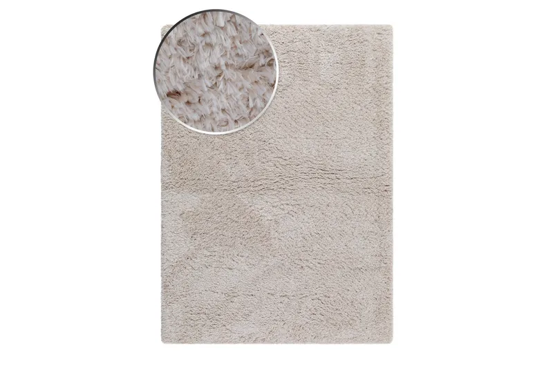 Floki Ryamatta 160x230 cm Rektangulär - Vit - Textil & mattor - Mattor - Modern matta - Ryamatta & luggmatta