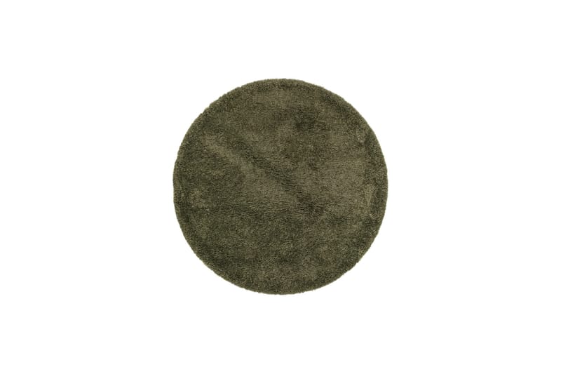 Floki Ryamatta 200 cm Rund - Smaragdgrön - Textil & mattor - Mattor - Modern matta - Ryamatta & luggmatta