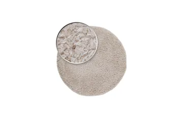Floki Ryamatta 240 cm Rund - Vit - Textil & mattor - Mattor - Modern matta - Ryamatta & luggmatta