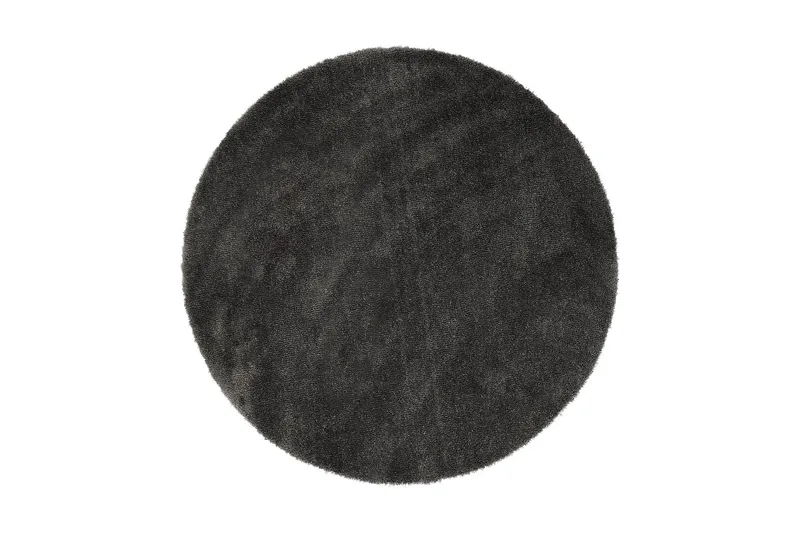 Fosieborg Matta 240 Rund - Grafit - Textil & mattor - Mattor - Modern matta - Ryamatta & luggmatta