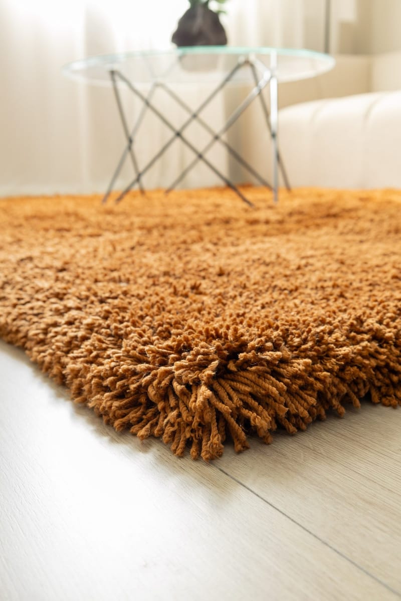 Handvävd Matta Sorrento 160x230 cm - Terracotta - Textil & mattor - Mattor - Modern matta - Ryamatta & luggmatta