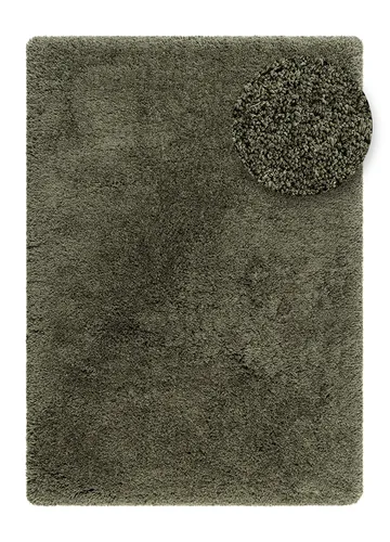 Handvävd Matta Sorrento 240x340 cm - Smaragdgrön - Textil & mattor - Mattor - Modern matta - Ryamatta & luggmatta