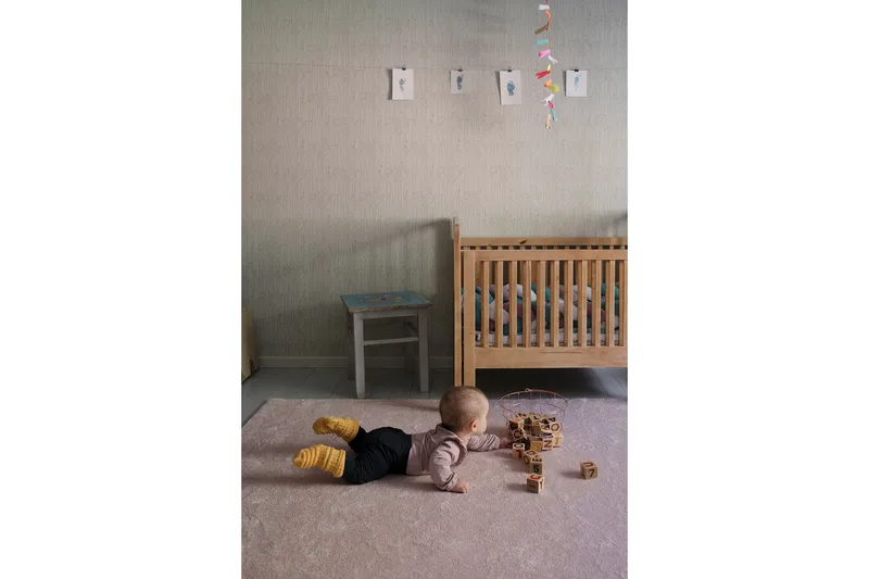 Hattara Matta 133x200 cm Rosa - VM Carpets - Textil & mattor - Mattor - Modern matta - Ryamatta & luggmatta