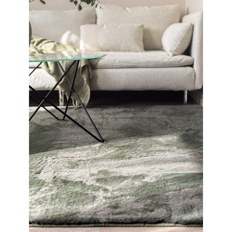 Ryamatta Heaven - 120x170 cm, Grön - Textil & mattor - Mattor - Modern matta - Ryamatta & luggmatta