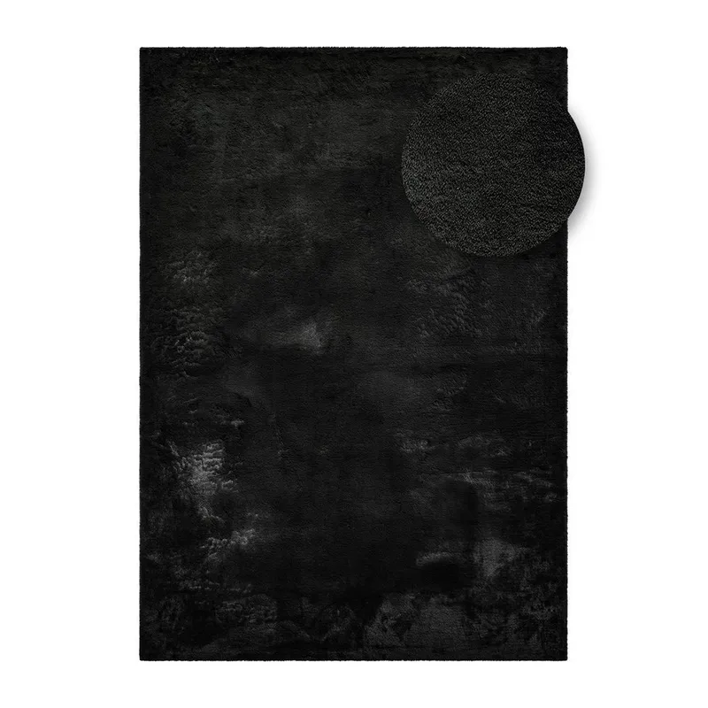 Ryamatta Heaven - 160x230 cm, Svart - Textil & mattor - Mattor - Modern matta - Ryamatta & luggmatta