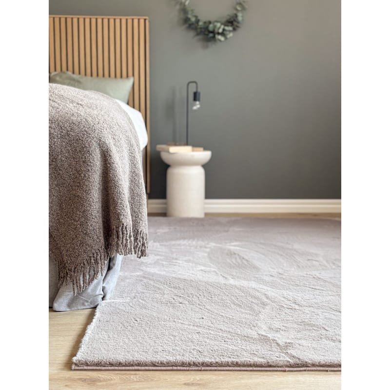 Ryamatta Heaven - 160x230 cm, Taupe - Textil & mattor - Mattor - Modern matta - Ryamatta & luggmatta