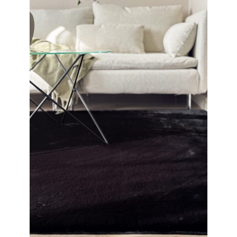 Ryamatta Heaven - 200x290 cm, Svart - Textil & mattor - Mattor - Modern matta - Ryamatta & luggmatta