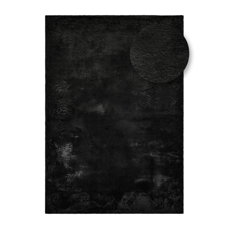 Ryamatta Heaven - 200x290 cm, Svart - Textil & mattor - Mattor - Modern matta - Ryamatta & luggmatta