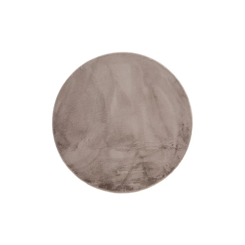 Ryamatta Heaven Rund - 160x160 cm, Taupe - Textil & mattor - Mattor - Modern matta - Ryamatta & luggmatta