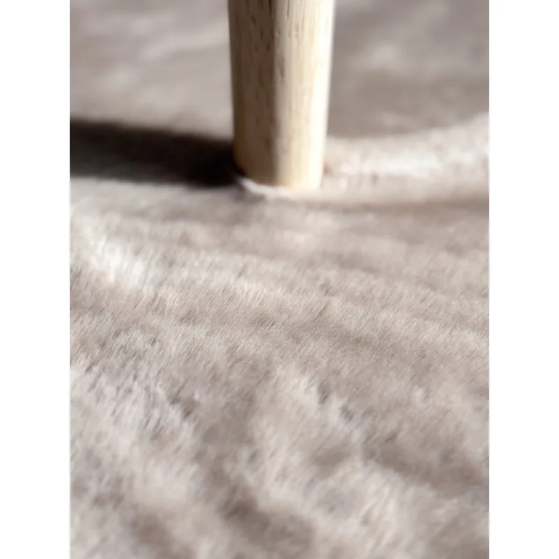 Ryamatta Heaven Rund - 160x160 cm, Taupe - Textil & mattor - Mattor - Modern matta - Ryamatta & luggmatta