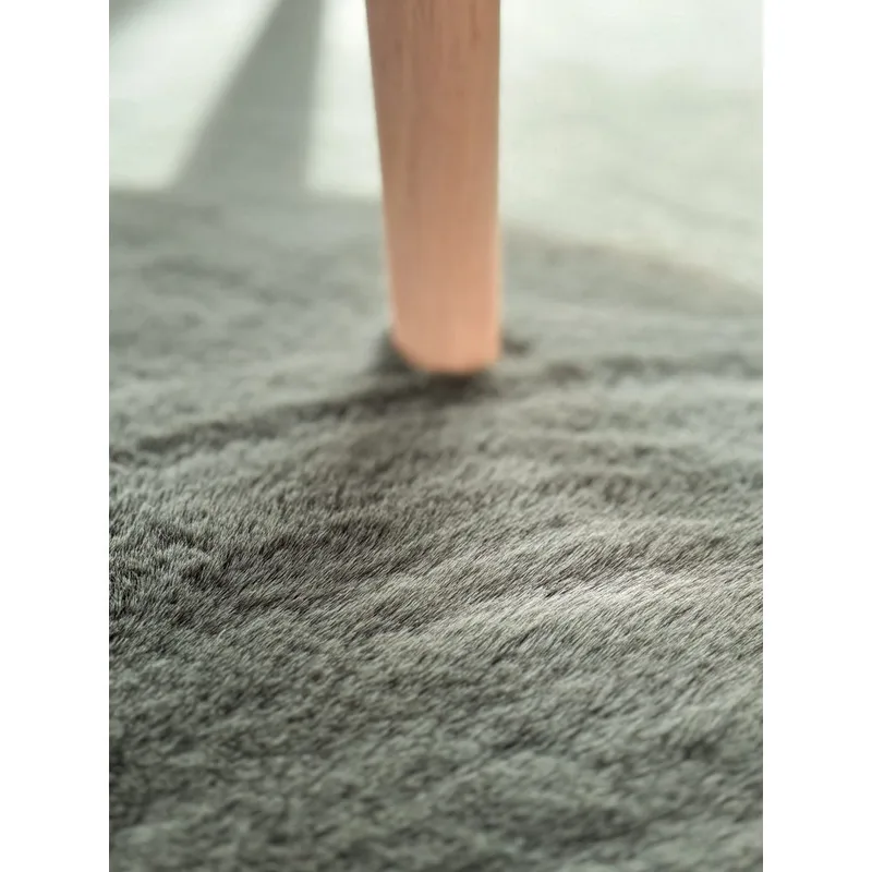 Ryamatta Heaven Rund - 200x200 cm, Grön - Textil & mattor - Mattor - Modern matta - Ryamatta & luggmatta