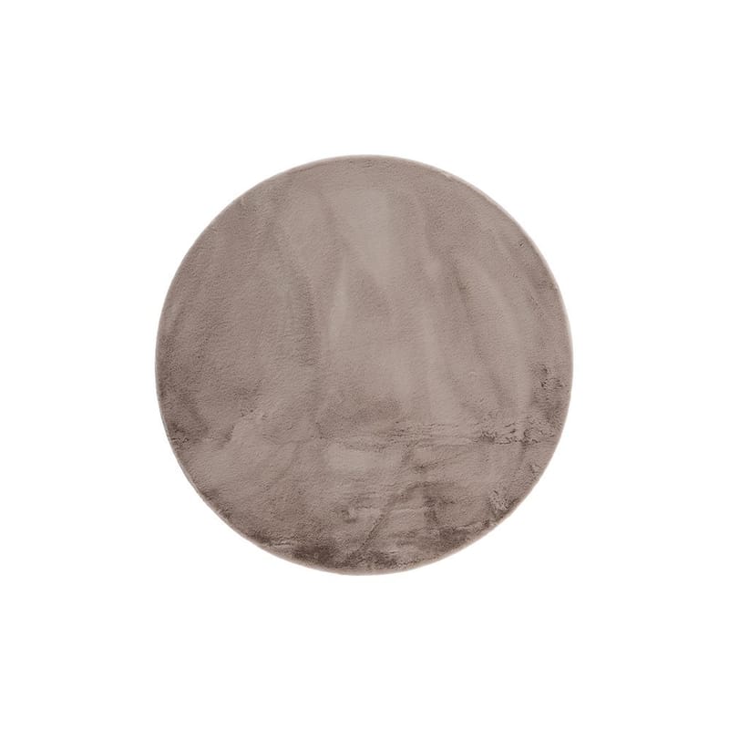 Ryamatta Heaven Rund, 200x200 cm, Taupe