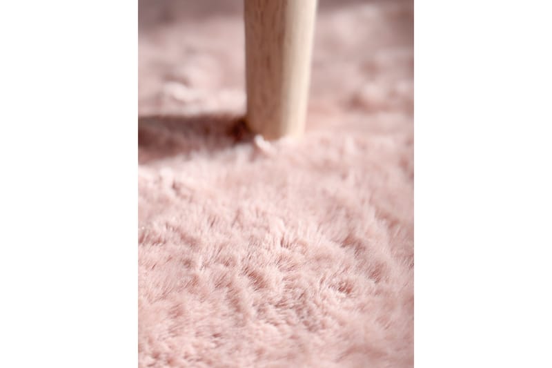 Heaven Ryamatta 120 cm Rund - Rosa - Textil & mattor - Mattor - Modern matta - Ryamatta & luggmatta