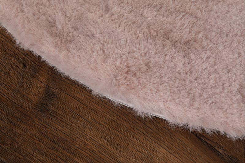 Heaven Ryamatta 160 cm Rund - Rosa - Textil & mattor - Mattor - Modern matta - Ryamatta & luggmatta