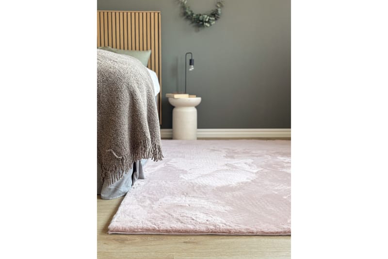 Heaven Ryamatta 160x230 cm - Rosa - Textil & mattor - Mattor - Modern matta - Ryamatta & luggmatta