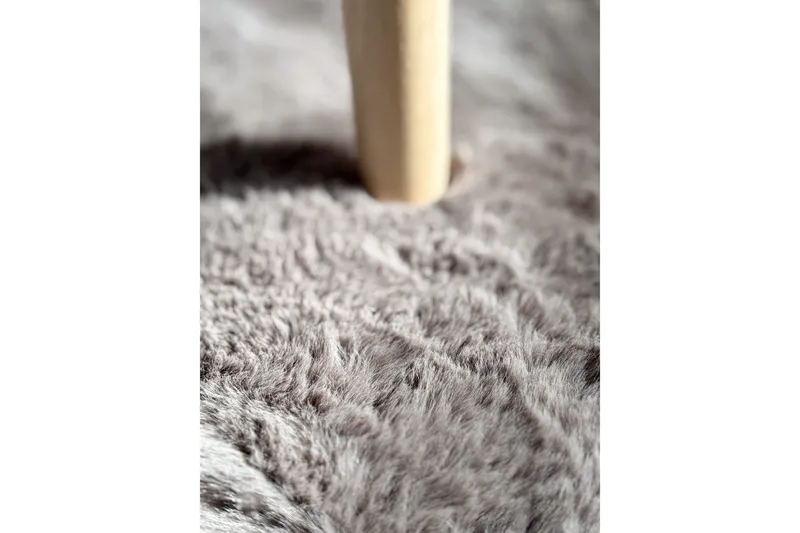 Heaven Ryamatta 200 cm Rund Antracit - Antracit - Textil & mattor - Mattor - Modern matta - Ryamatta & luggmatta