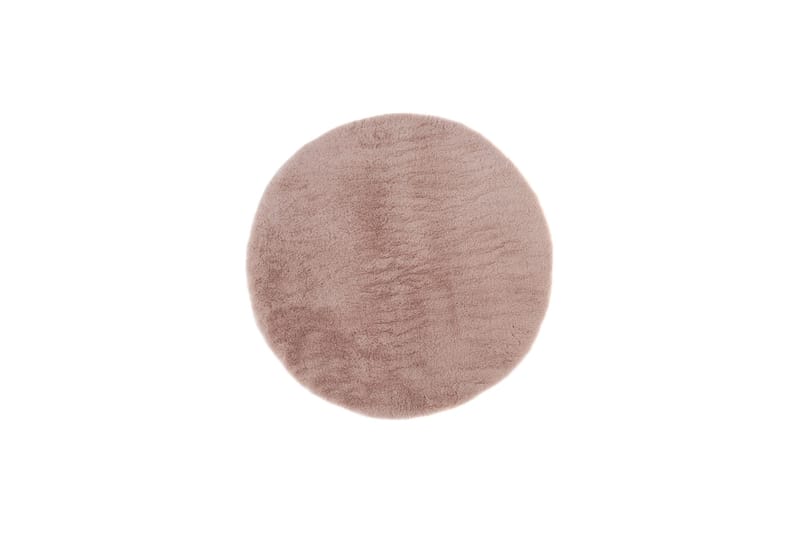 Heaven Ryamatta 80 cm Rund - Rosa - Textil & mattor - Mattor - Modern matta - Ryamatta & luggmatta