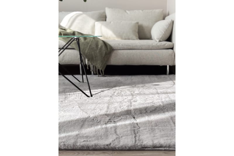 Heaven Ryamatta Grå 200*290 - Grå - Textil & mattor - Mattor - Modern matta - Ryamatta & luggmatta