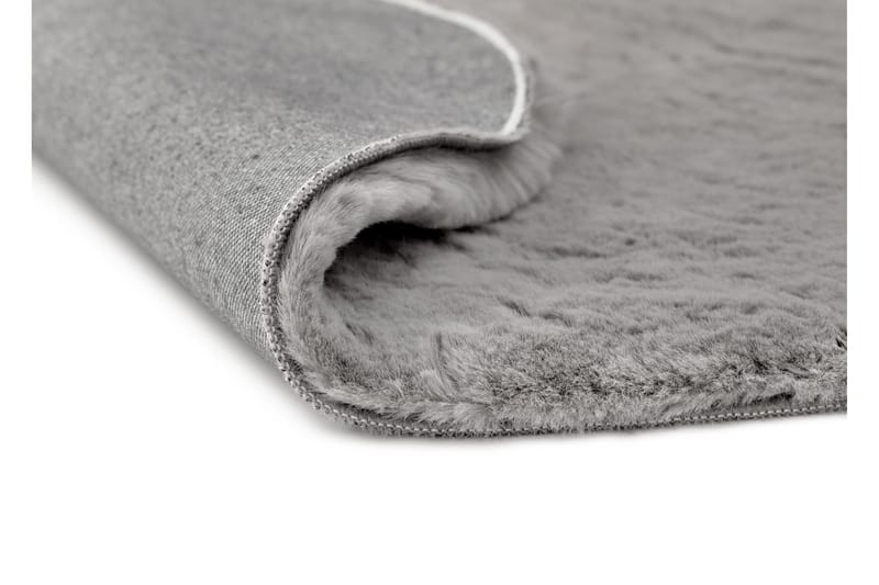 Heaven Ryamatta Grå rund 160 - Grå - Textil & mattor - Mattor - Modern matta - Ryamatta & luggmatta