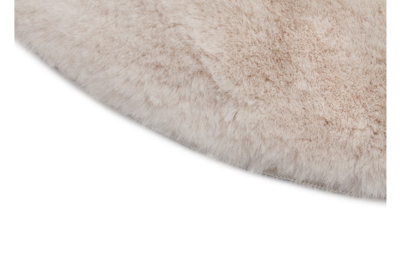 Heaven Ryamatta Natur rund 160 - Natur - Textil & mattor - Mattor - Modern matta - Ryamatta & luggmatta