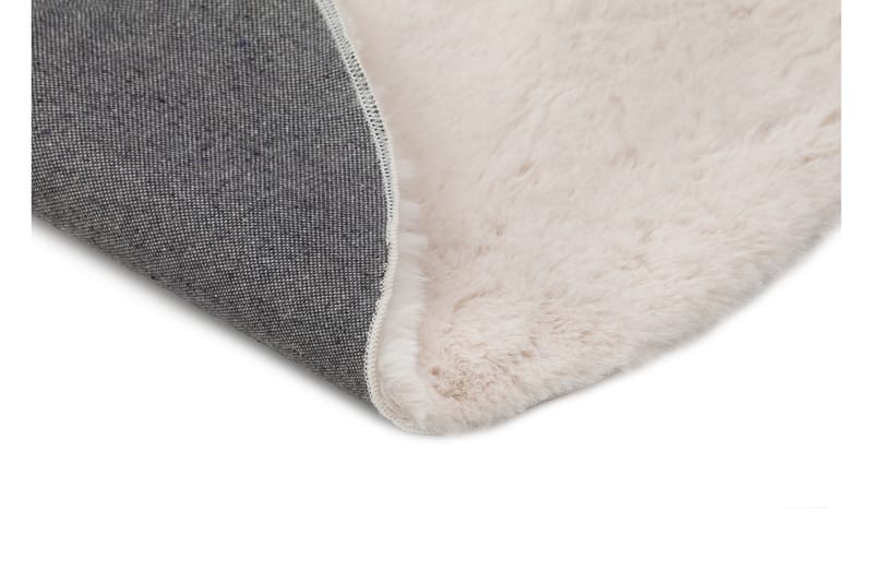 Heaven Ryamatta Natur rund 160 - Natur - Textil & mattor - Mattor - Modern matta - Ryamatta & luggmatta