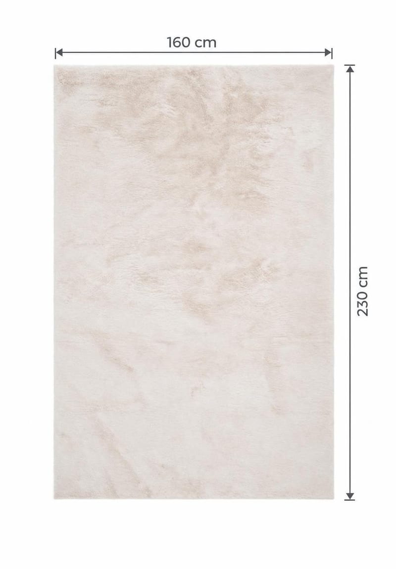 Ryamatta KM Home Heaven Beige 160x230 cm - Natur - Textil & mattor - Mattor - Modern matta - Ryamatta & luggmatta