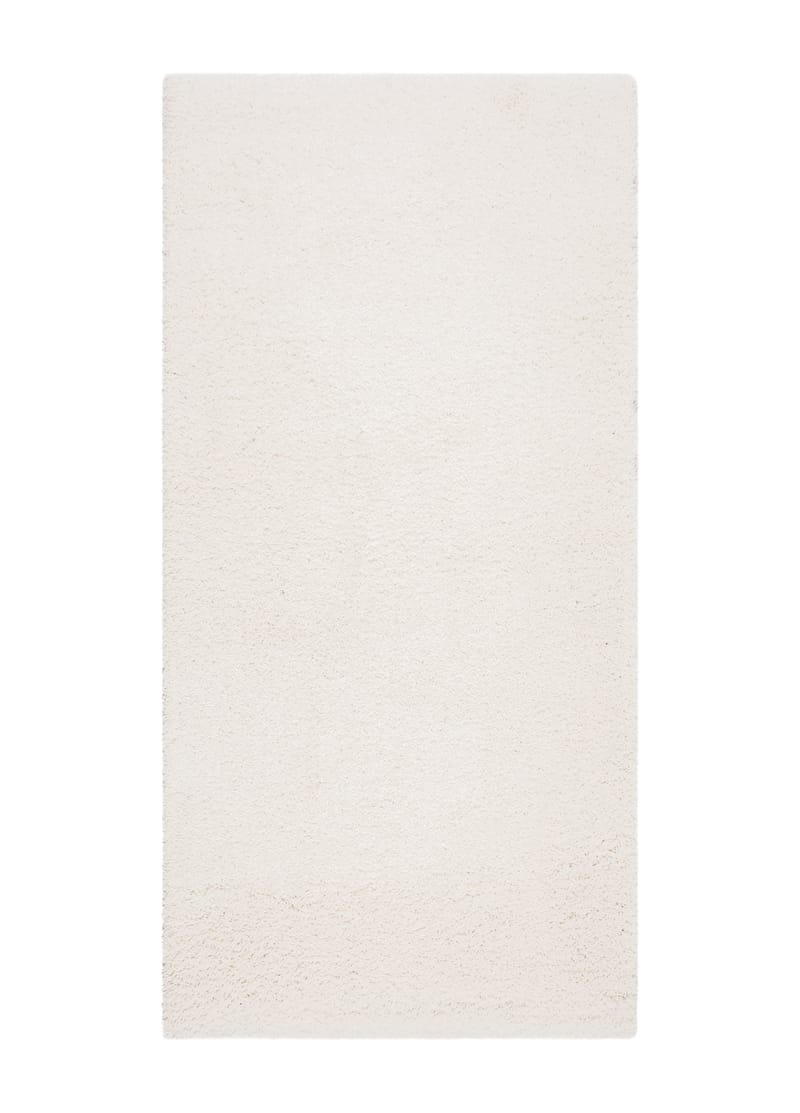 Lounge Gångmatta 80x250 cm Rektangulär - Vit - Textil & mattor - Mattor - Modern matta - Ryamatta & luggmatta