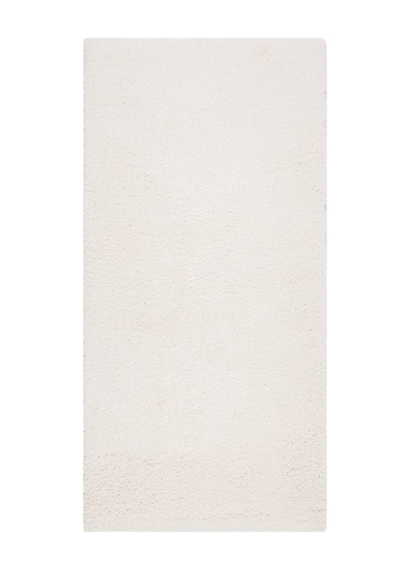 Lounge Gångmatta 80x250 cm Rektangulär - Vit - Textil & mattor - Mattor - Modern matta - Ryamatta & luggmatta