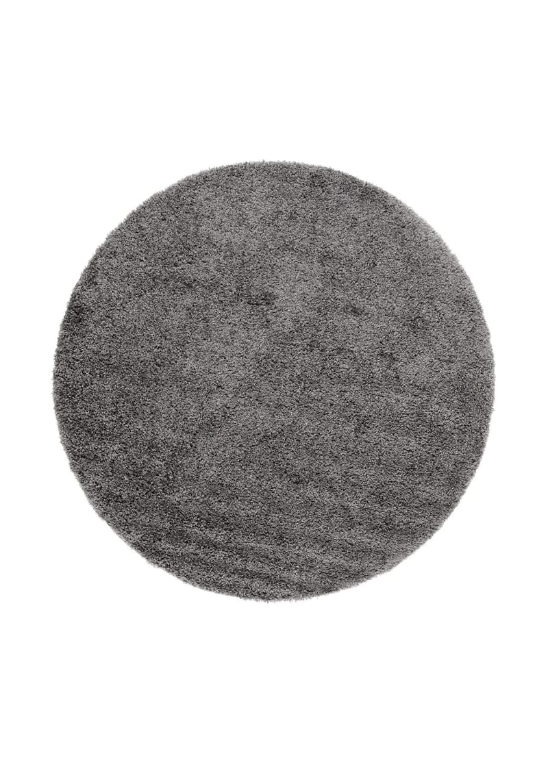 Lounge Ryamatta 200 cm Rund - Grafit - Textil & mattor - Mattor - Modern matta - Ryamatta & luggmatta