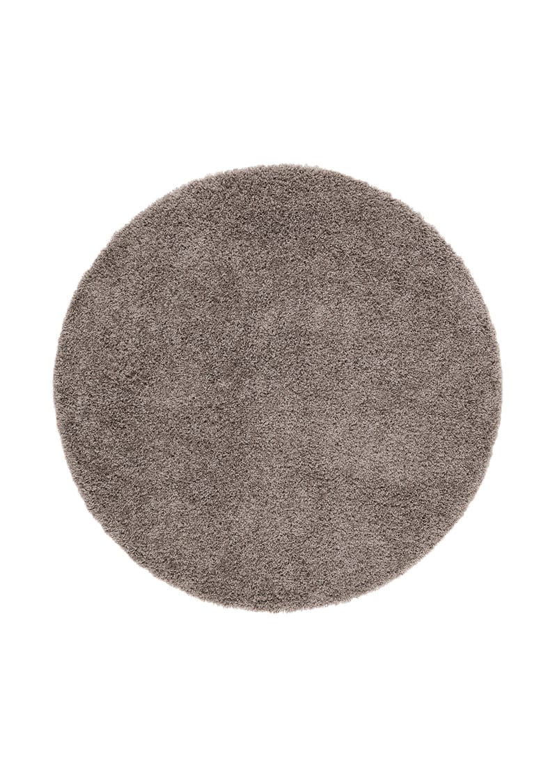 Lounge Ryamatta 200 cm Rund - Linne - Textil & mattor - Mattor - Modern matta - Ryamatta & luggmatta