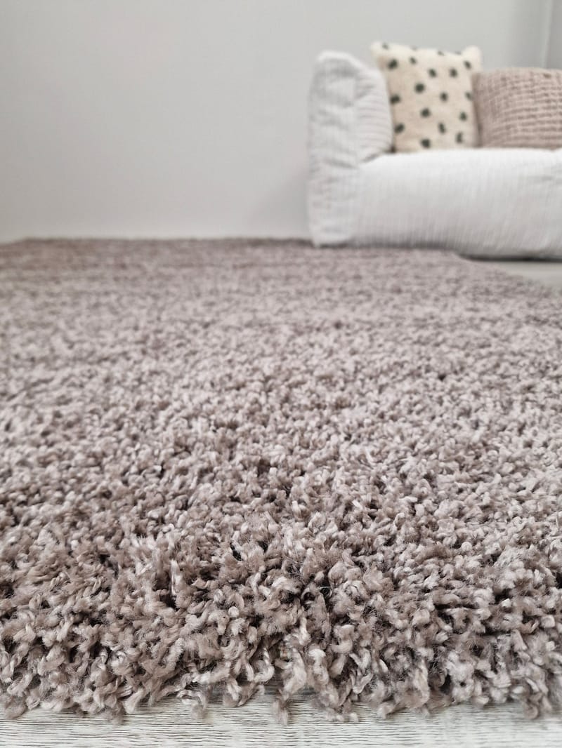 Lounge Ryamatta 200x290 cm Rektangulär - Linne - Textil & mattor - Mattor - Modern matta - Ryamatta & luggmatta