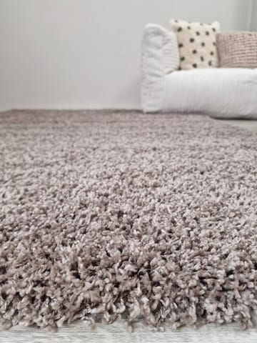 Lounge Ryamatta 200x290 cm Rektangulär - Linne - Textil & mattor - Mattor - Modern matta - Ryamatta & luggmatta