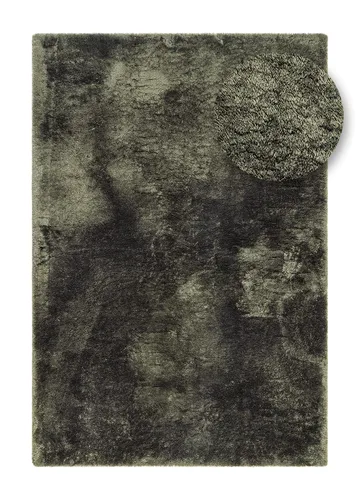 Maskinvävd Matta Novelle 160x230 cm - Sammetsgrön - Textil & mattor - Mattor - Modern matta - Ryamatta & luggmatta