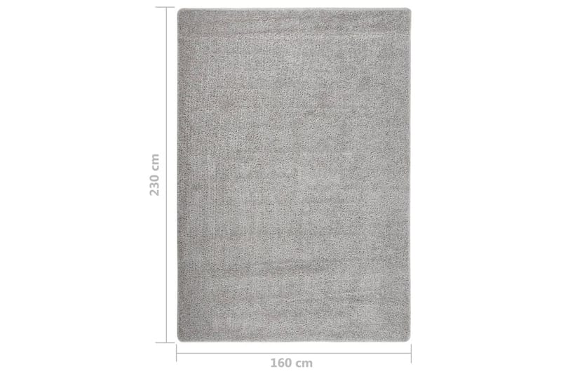 Matta ljusgrå 160x230 cm halkfri - Grå - Ryamatta & luggmatta